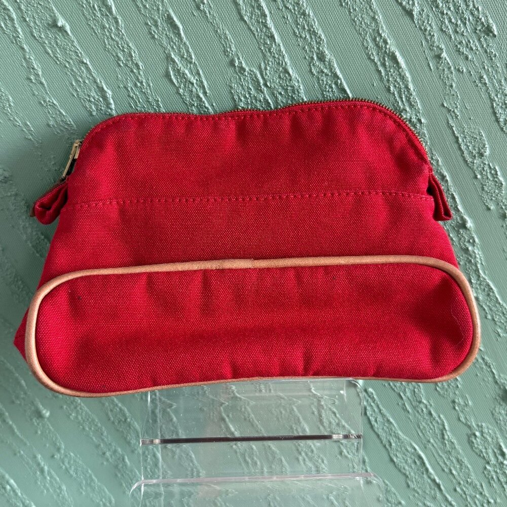 Hermes Small Red Pouch - image 3